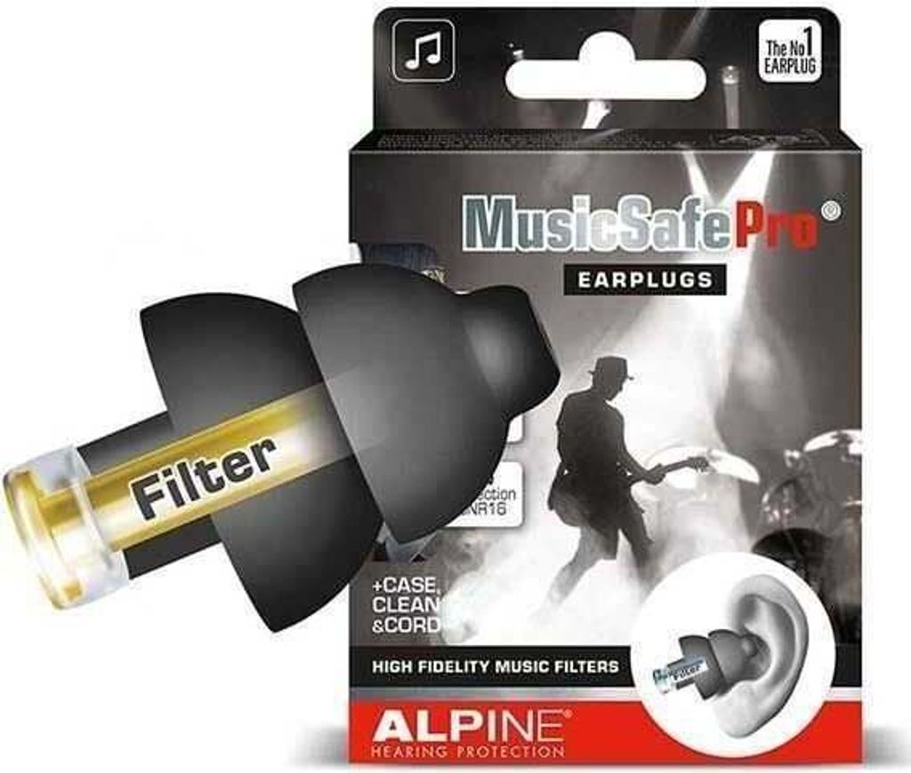 Alpine MusicSafe Pro Black Ohrstöpsel