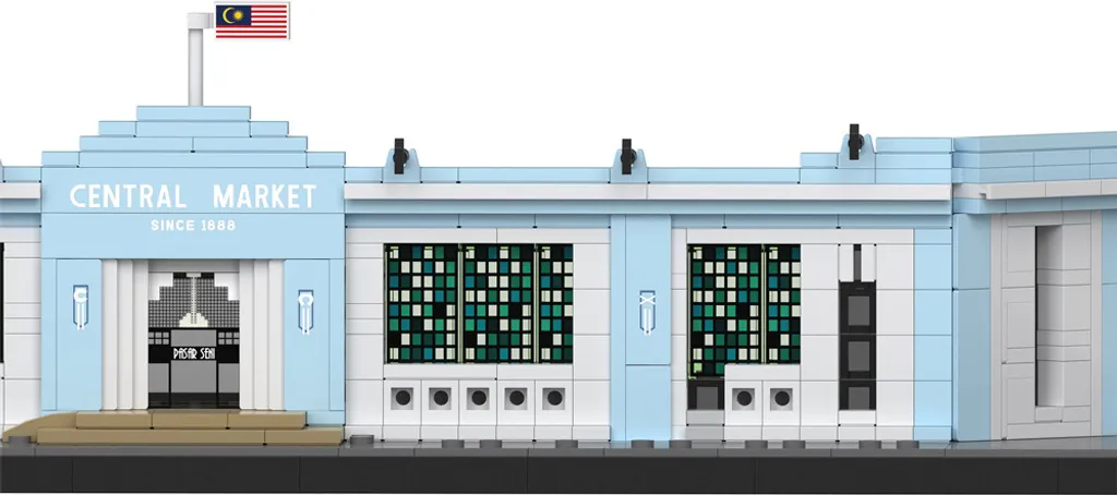 Kit Architecture Kuala Lumpur CaDA 940 Pièces : Une Construction Sans Faille