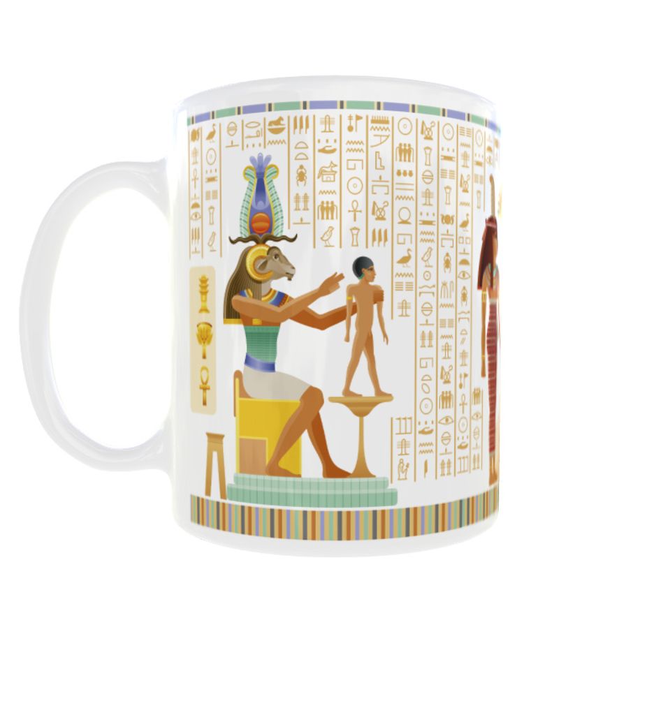 300ml egyptský hrnek Egypt Faraonské hieroglyfy Obrázek produktu 