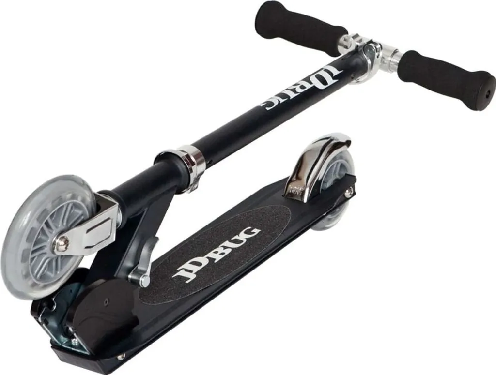 JD Bug Roller Junior MS 100 Noir : Trottinette Pliable pour Enfant