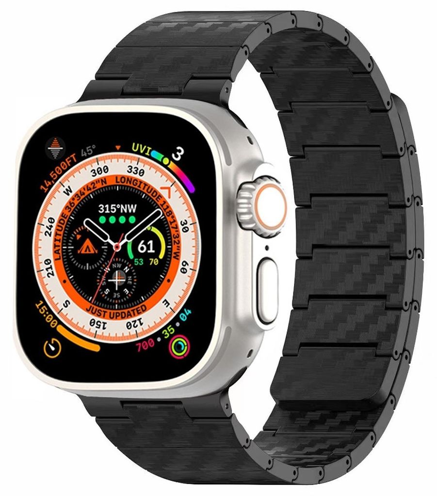 Für Apple Watch Ultra 2 / 1 49mm Carbonfaser Magnetisches Produktbild 