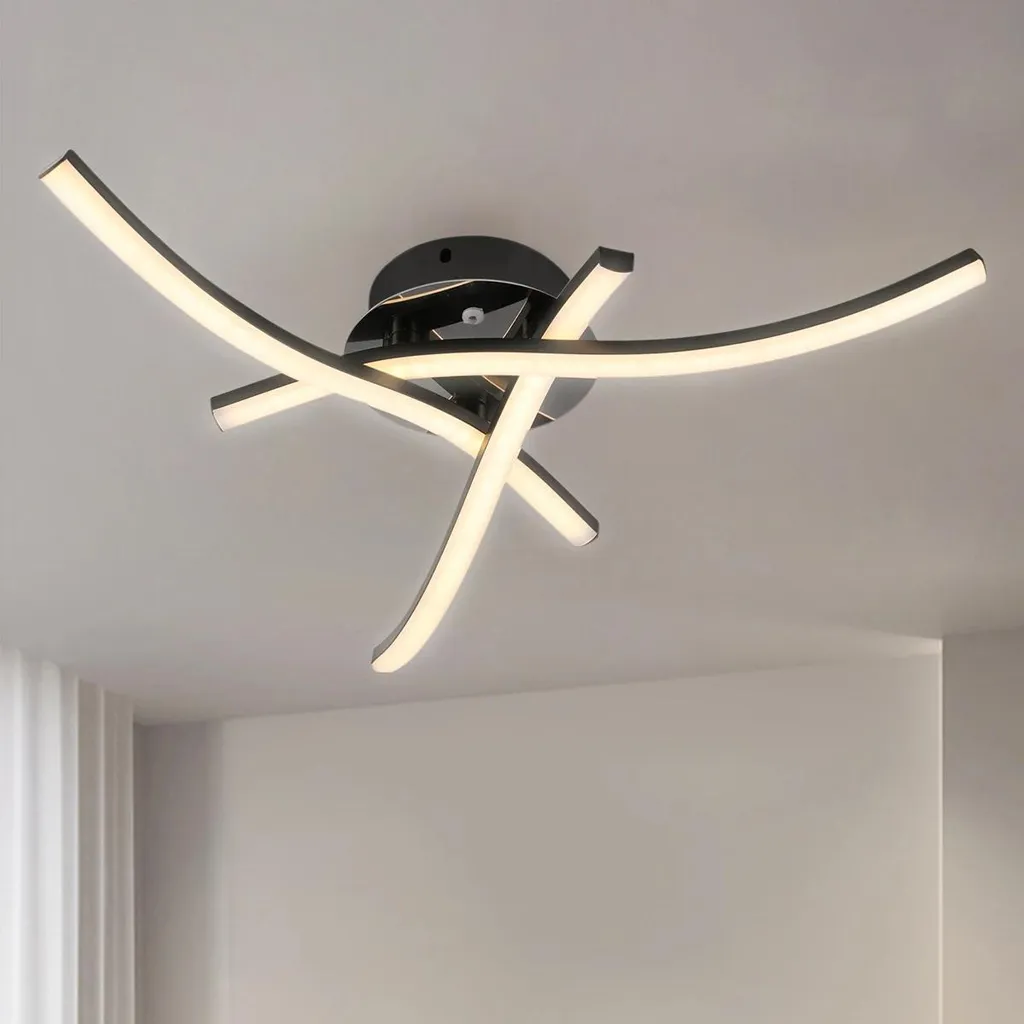 Éclairage LED de plafond modulable pour salle à manger et chambre moderne - 6
