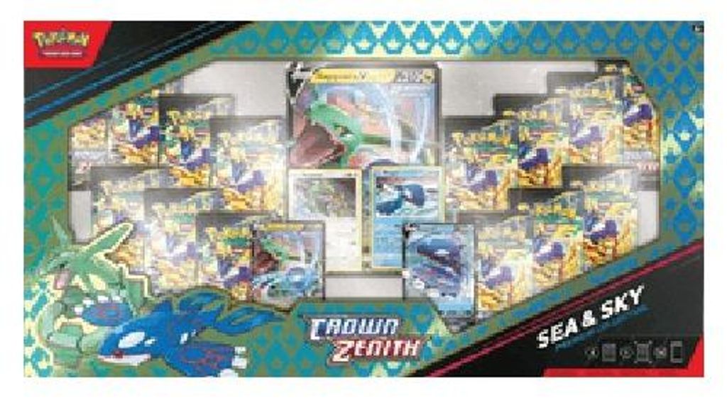 Pokemon Crown Zenith: Sea & Sky Premium Collection Zdjęcie produktu 