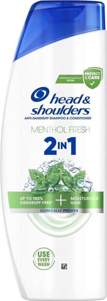 Head & Shoulders Menthol Fresh szampon i odżywka 2w1 330 ml