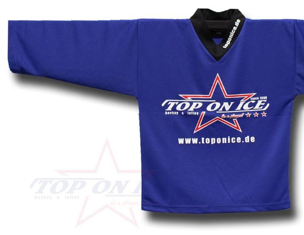 Trainingstrikot TOP-ON-ICE Blau XXL Produktbild 