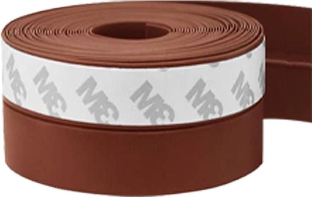 3 Meter Dichtungsband, Silikon-Türdichtungsstreifen für Türen und Fenster (Breite 25 mm, 35 mm, 45 mm)