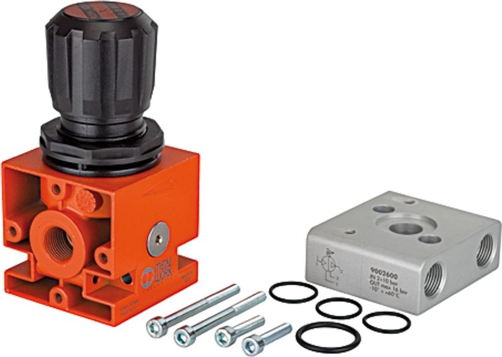 Riegler Reglereinheit (Regler+Adapter+Befestigungsteile) für Booster G3/8