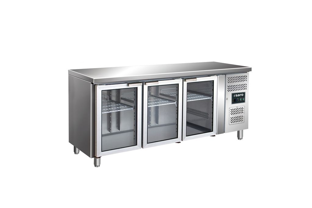 Saro GN 3100 TNG, Chefkoch-Basis, Freistehend, Edelstahl, Edelstahl, 3 Tür(en), 464 l