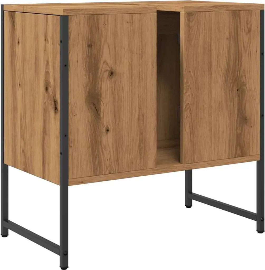 Mobile Bagno Legno Multistrato SYFAX Rovere Artigianale Caldo