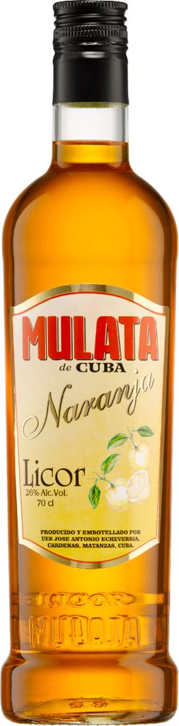 Mulata Licores Naranja Produktbild 