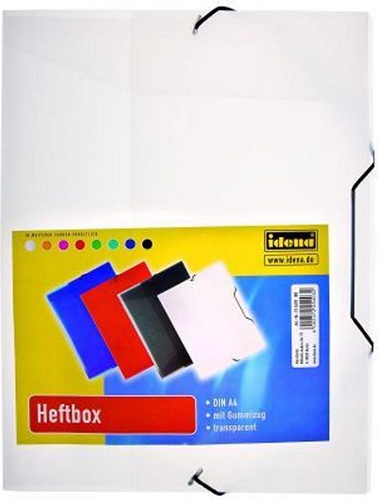 Heftbox / DIN A4 / aus PP / Farbe: transparent Produktbild 