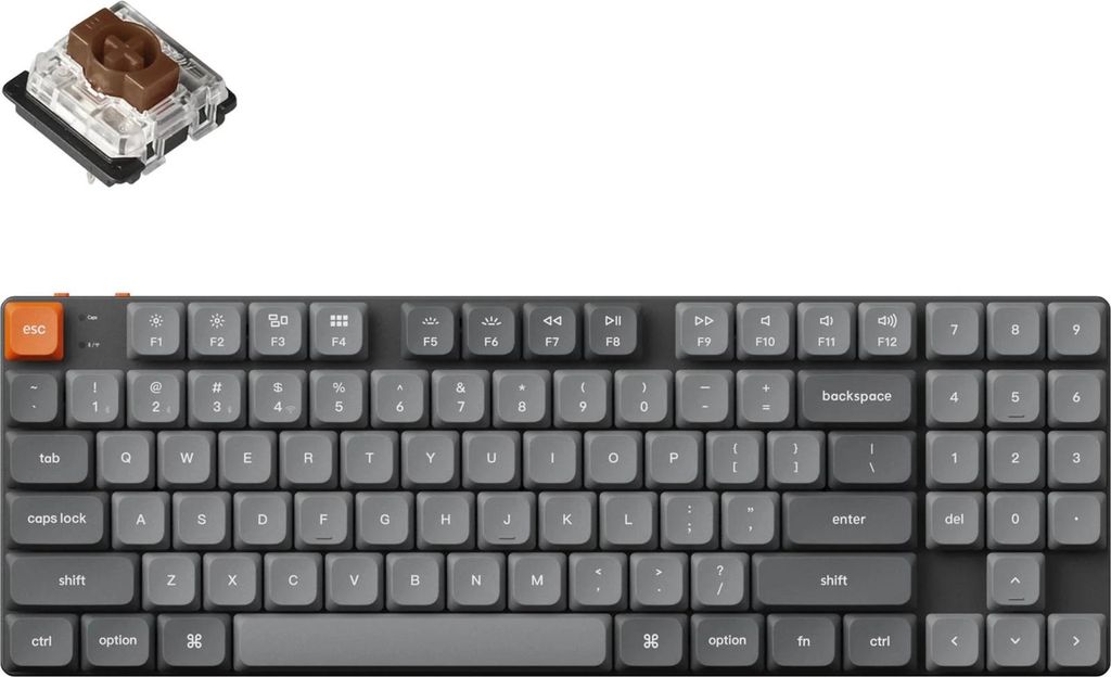 Keychron K13 Max Kabelloss Clavier mécanique QMK/VIA, RGB Image du produit 