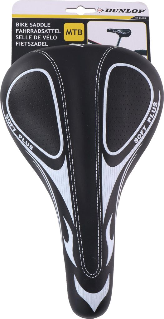 Sella da bicicletta "Soft Plus" di Dunlop, per bici da Immagine del prodotto 