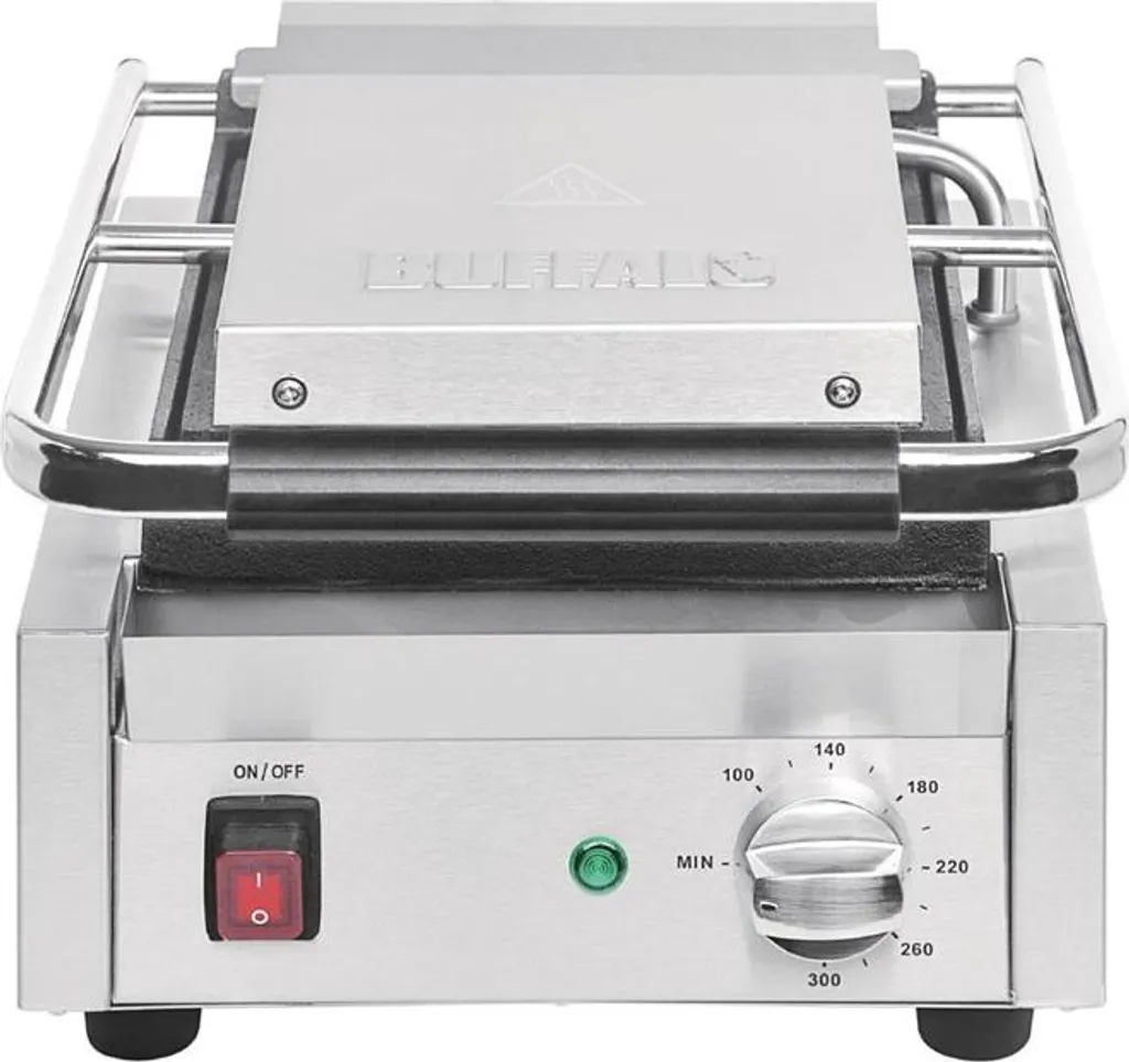 Plaque de cuisson lisse Buffalo Bistro - Entretien facile et cuisson pro