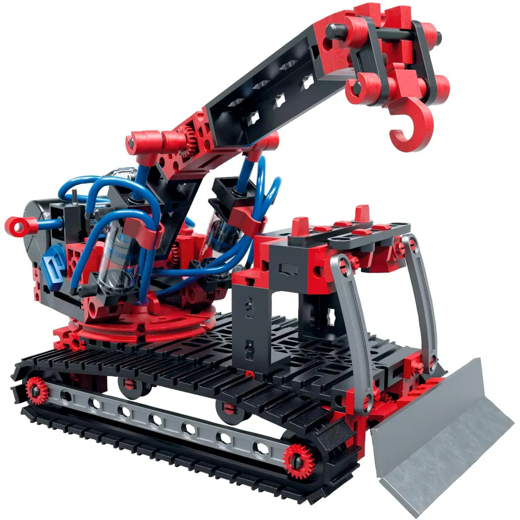 Kit Pneumatic Power fischertechnik avec Vérins et Compresseur Manuel - 3