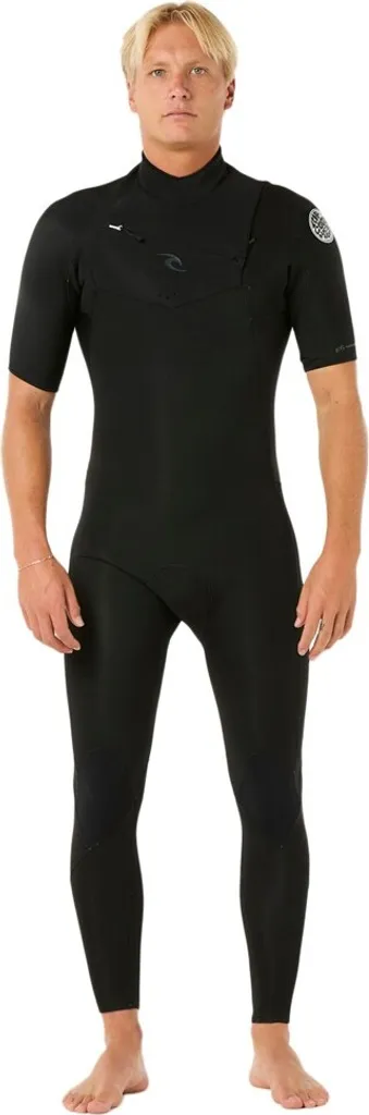 Combinaison Shorty Néoprène Rip Curl Dawn Patrol 22 Front Zip Noir XS