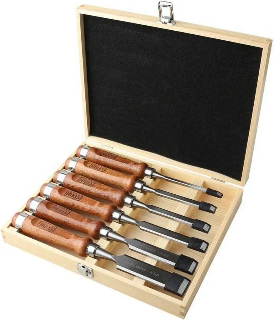 Ciseaux à bois Golden 6 pièces | Finis les éclats de bois à la découpe