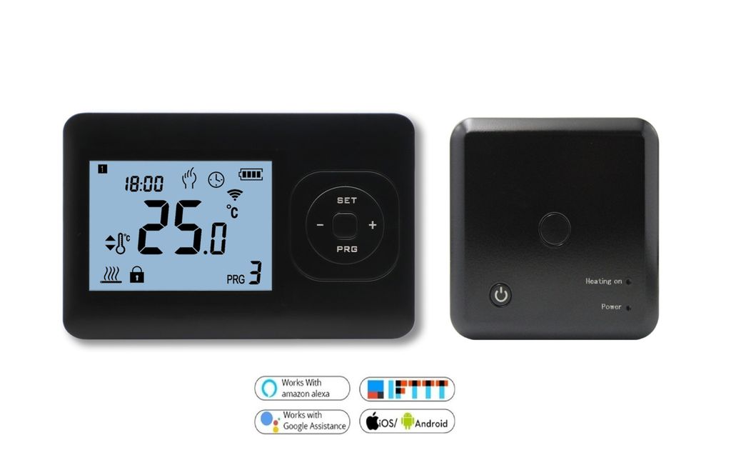 QH Wifi Basic, draadloze, programmeerbare thermostaat, Productafbeelding 