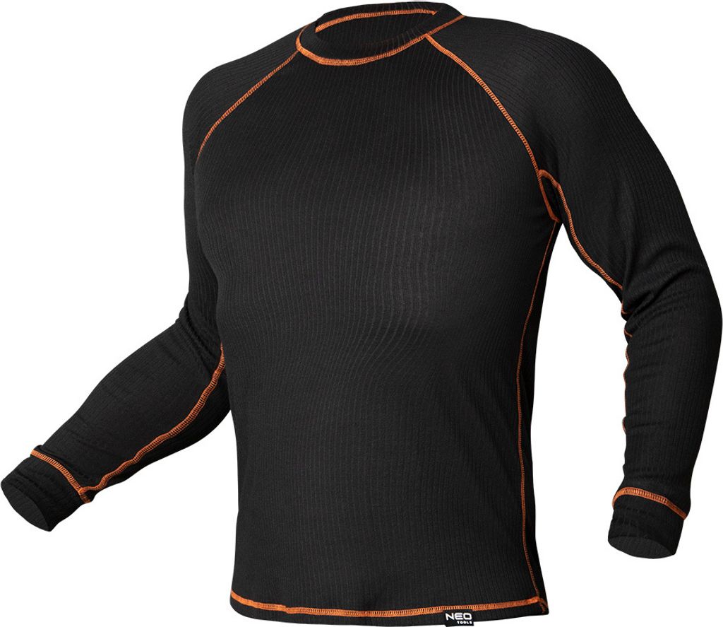 Herren Thermounterwäsche Thermo Unterwäsche Funktionsunterwäsche Skiunterwäsche für Winter langarm Shirt NEO TOOLS - Größe: XXL/XXXL