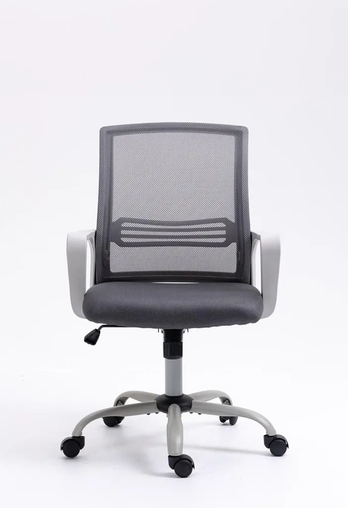 Fauteuil de bureau Activejet YK01 gris confortable pour ordinateur