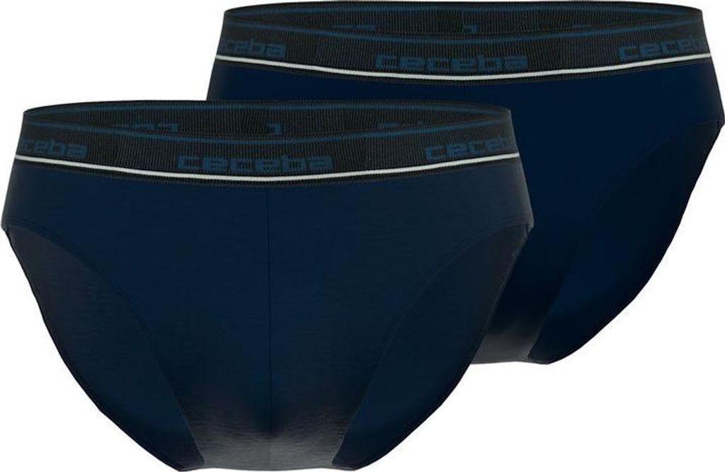 Ceceba Bamboo 20968 Slips 4er Pack - 630 blau dunkel uni 8