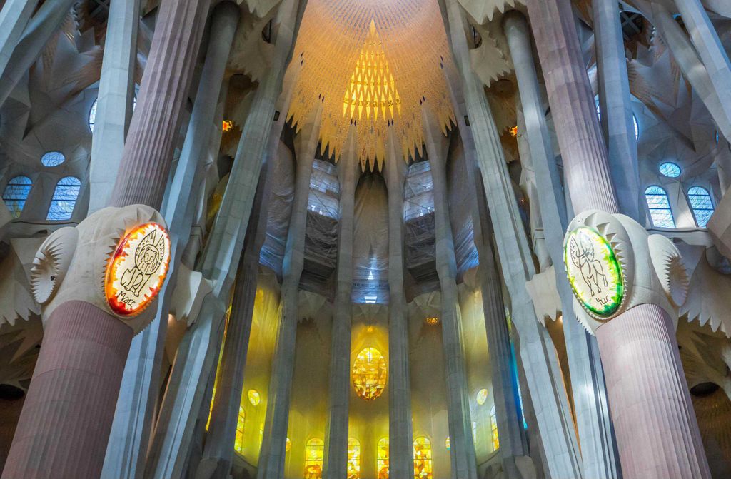 hansepuzzle 13941 - Sagrada Familia Puzzle, 500 Teile, Orte, 46,0 x 30,0cm mit hochwertiger Aufbewahrung, Kartonbox und wiederverschließbarem Beutel