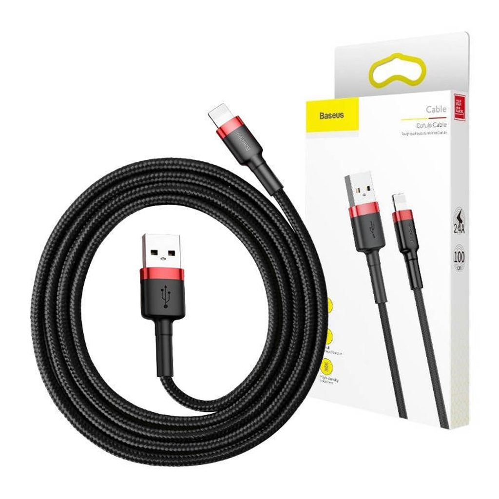 Baseus CALKLF-R91, 3 m, USB A, Lightning, Männlich, Produktbild 