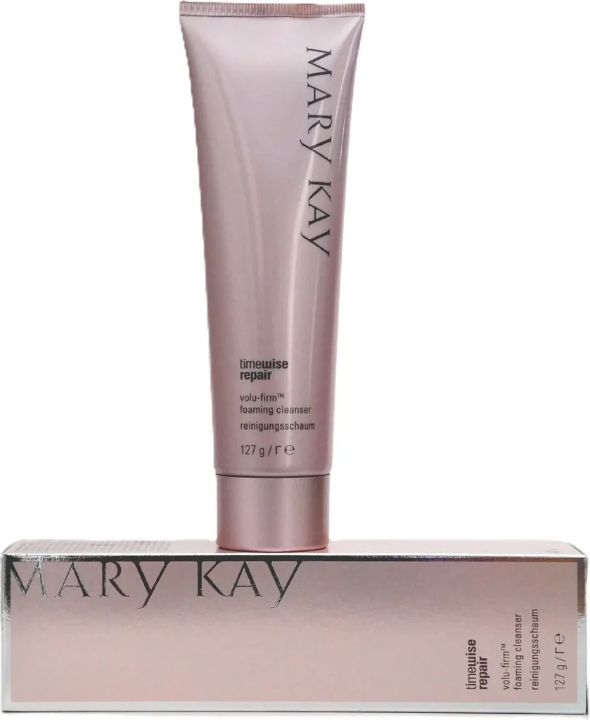 Adieu peau sèche avec la mousse nettoyante Volu-Firm Mary Kay 127g
