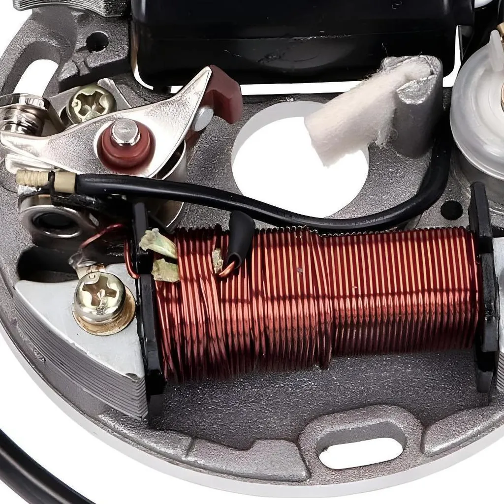 Allumage Complet Stator et Rupteur 6V 17W pour Moteur Puch Maxi E50