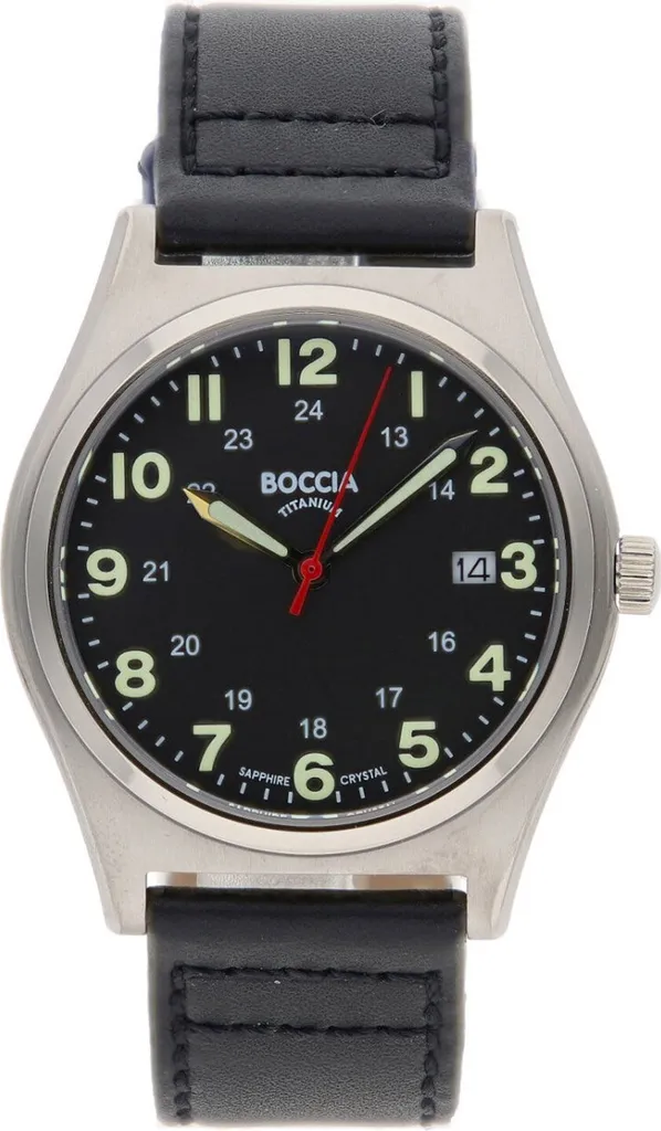 Orologio Uomo Boccia 3674-01 Titanio Puro - Eleganza Minimalista Tedesca