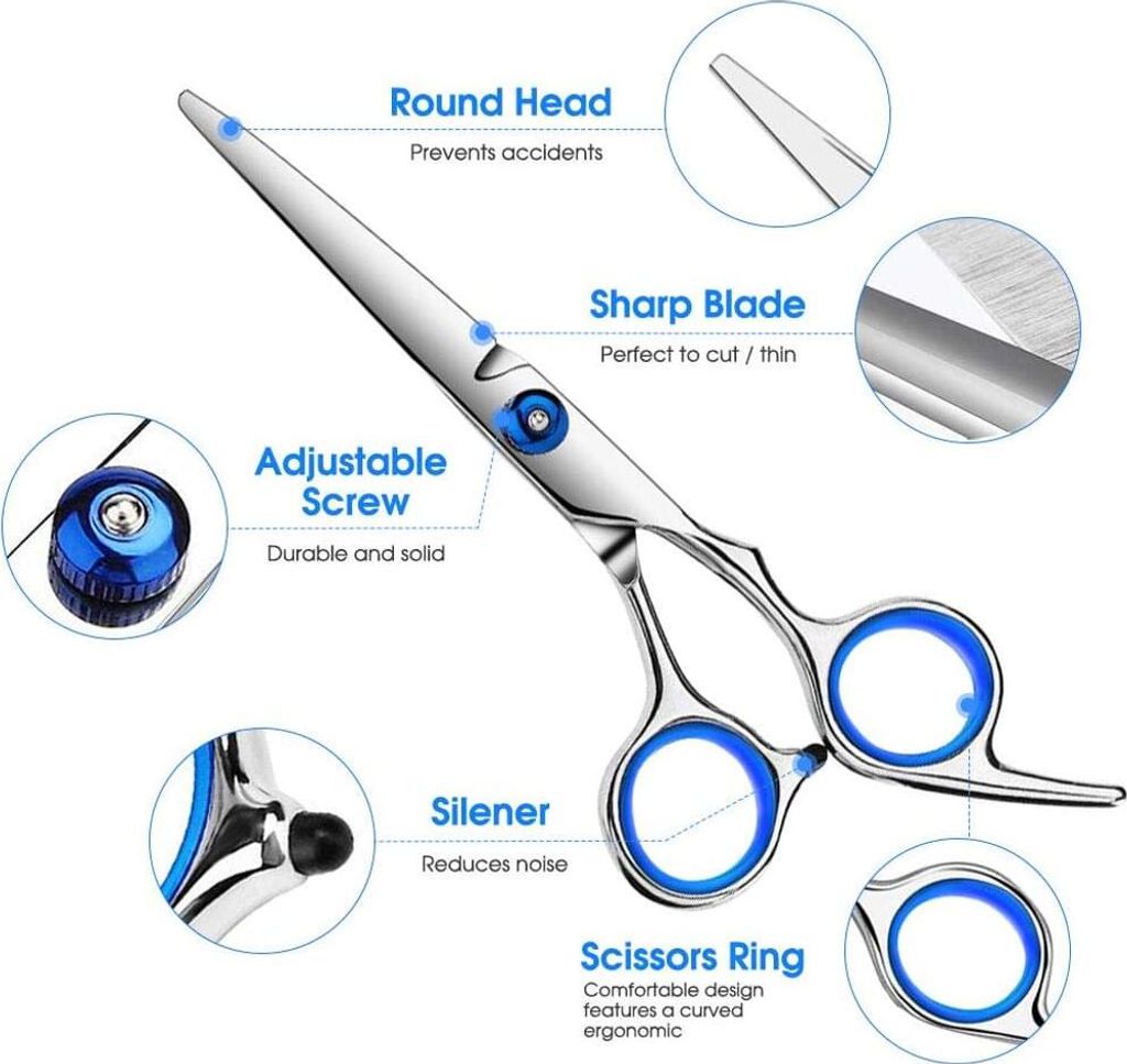 Professionell Haarschere Set,Haarschneideschere Set Produktbild 5