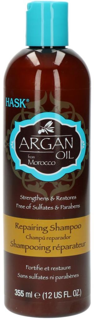 Hask Argan oil repair shampoo (355 ml) Productafbeelding 