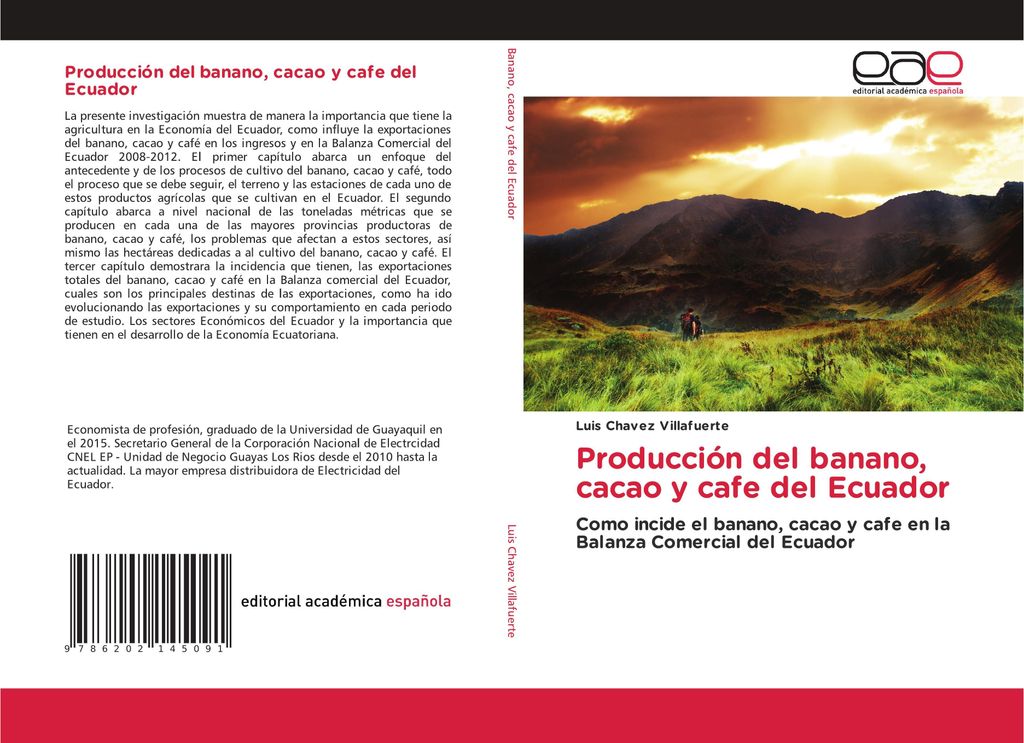 Producción del banano, cacao y cafe del Ecuador