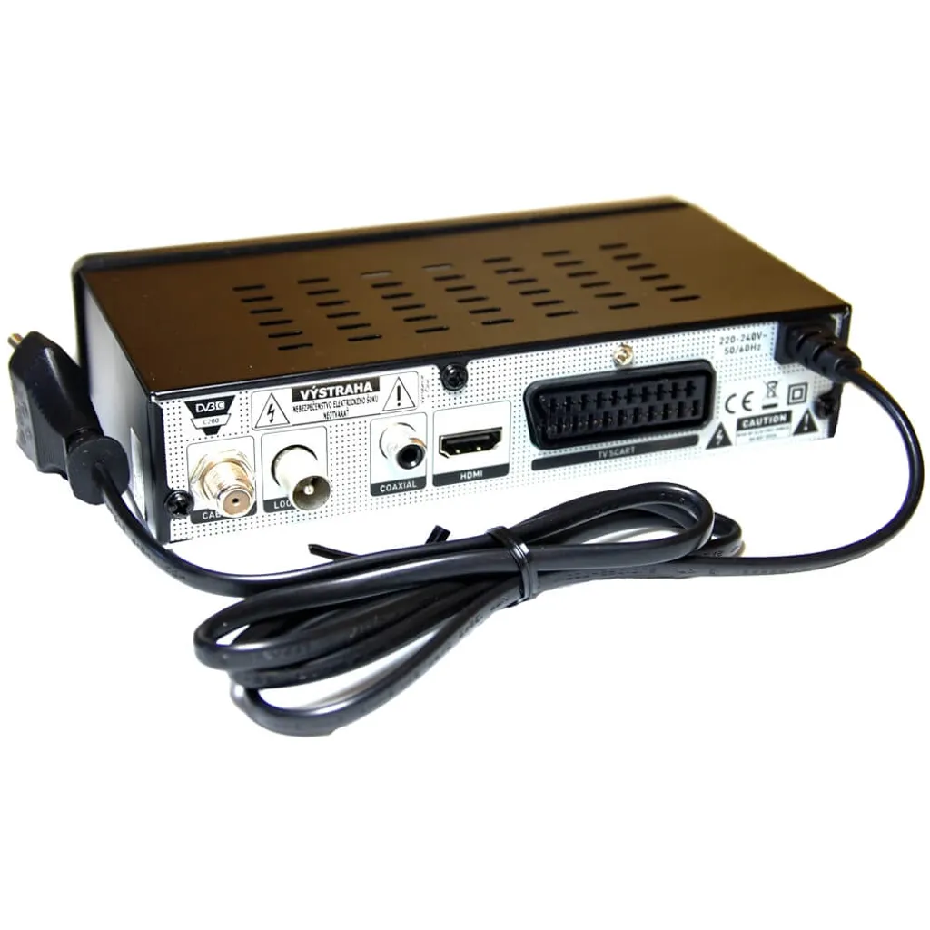 Miglior Decoder DVB-C HD 1080p | USB Media Player HDMI SCART - 18