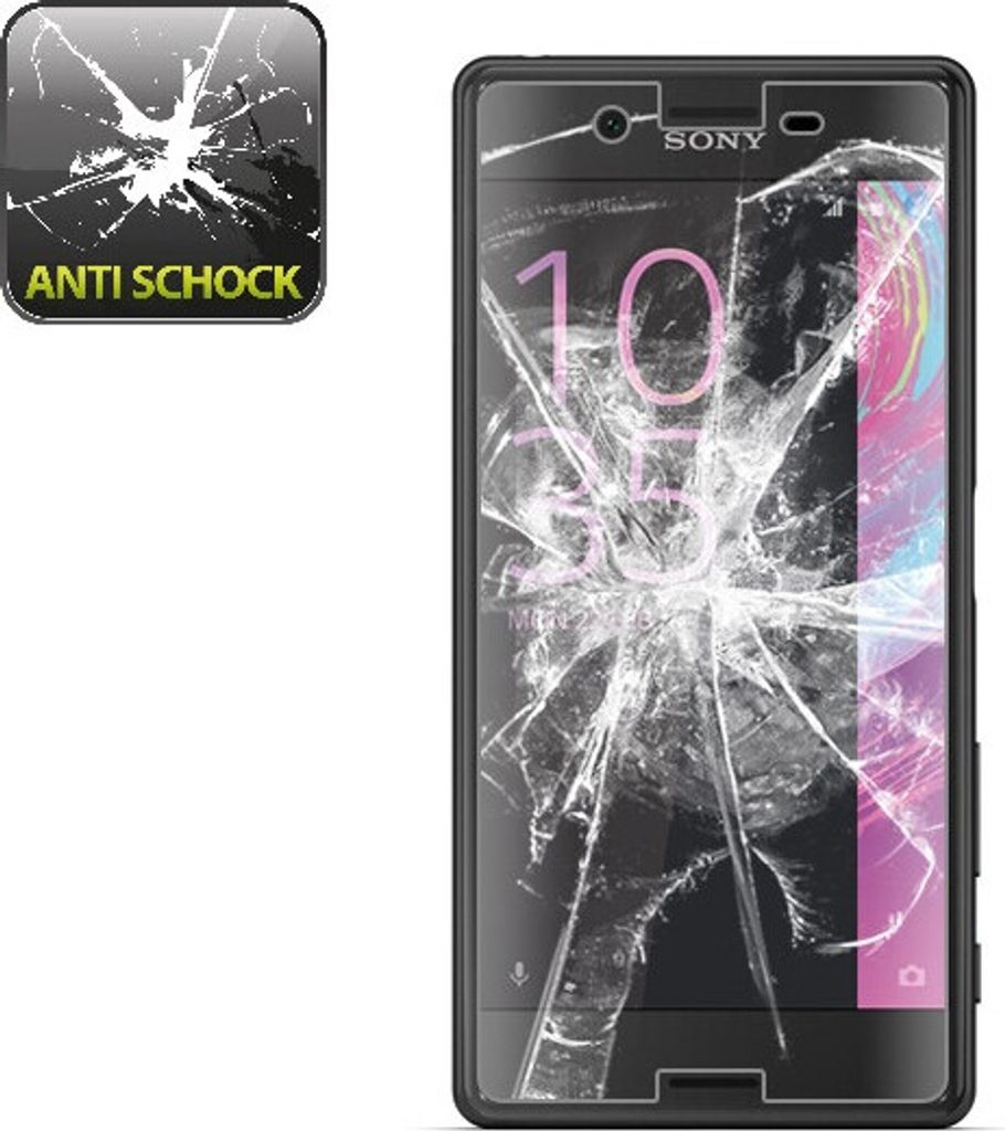 6x Panzerfolie für Sony Xperia X Performance ANTI-SCHOCK Displayschutzfolie KLAR