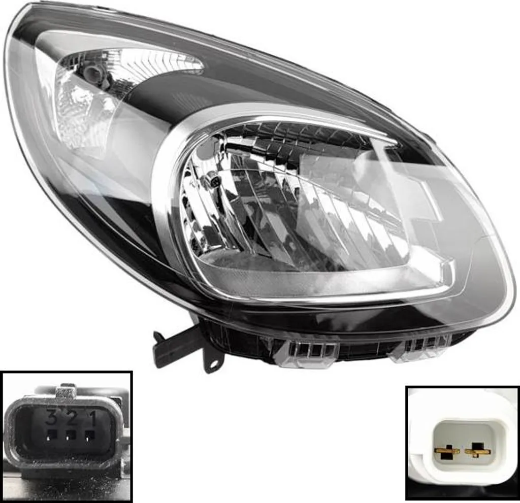 Faro Destro Renault Kangoo 2013+ Interni Neri 260103948R | Ricambio OEM