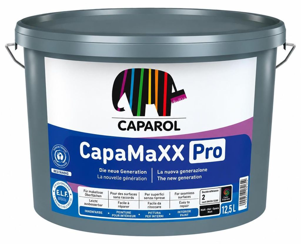 Caparol CapaMaXX Pro Innenfarbe für matte, gleichmäßige Produktbild 