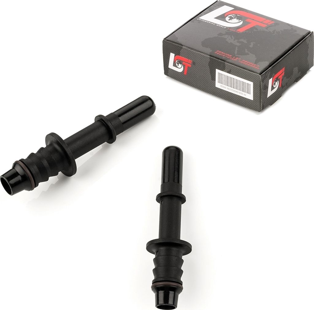 2x Gegenstück Schnellverschluss Kraftstoffleitung 7,89 x 8 mm für TOYOTA FIAT