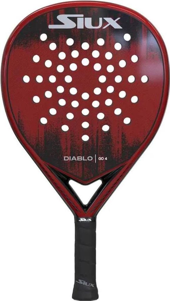 Pálka na padel Siux Diablo Go 4, červená, 355–375 g, Obrázok produktu 