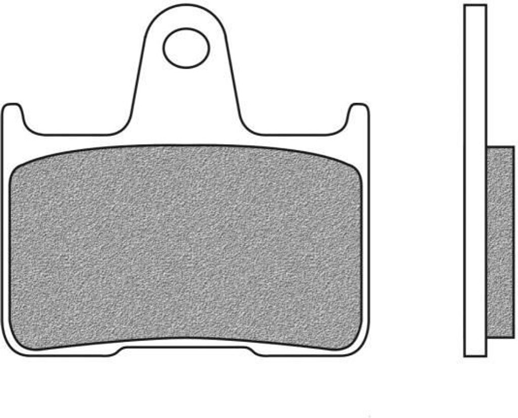 Bremsbeläge NewFren Typ FD.0272 organisch für Honda VT CB / Kawasaki ZZR GTR ZX-7RR / MZ/MUZ 1000 / Suzuki GSX-R 1000