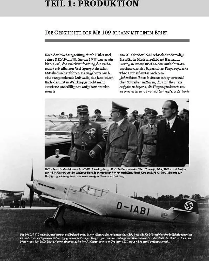 Messerschmitt Me 109 Chasseur Allemand avec Détails du Cockpit - 4