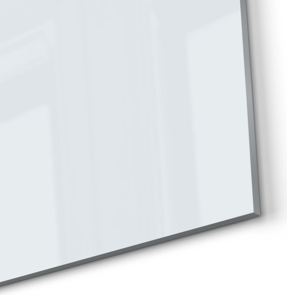 DEQORI Küchenrückwand Glas 60x40 cm 'Hellgrau' Spritzschutz Produktbild 5