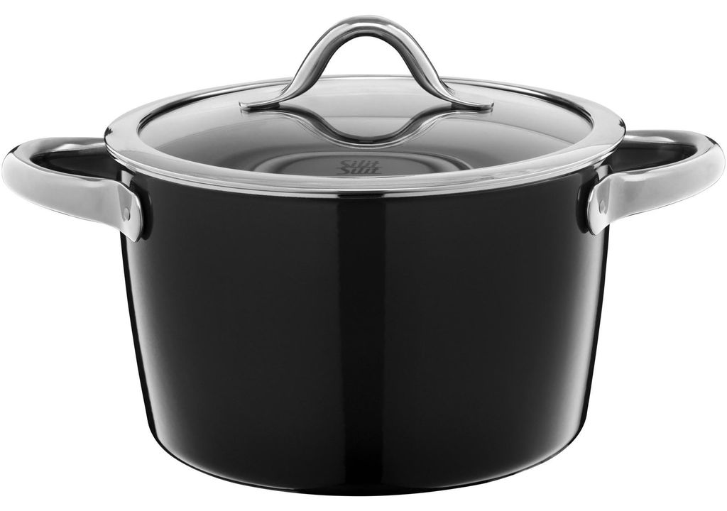 Silit Vitaliano NERO STEW POT Kochtopf inkl. Deckel, Produktbild 