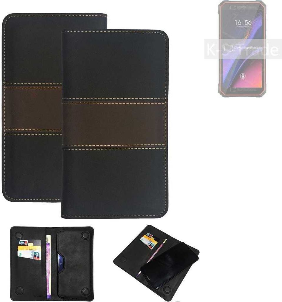 K-S-Trade Hülle Handyhülle kompatibel mit Blackview Oscal S60 Schutzhülle Walletcase Bookstyle Tasche Schutz Case Handytasche Wallet Cover