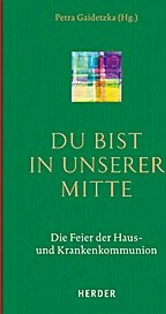 Lanterne de deuil Du bist in unserer Mitte en verre avec message gravé