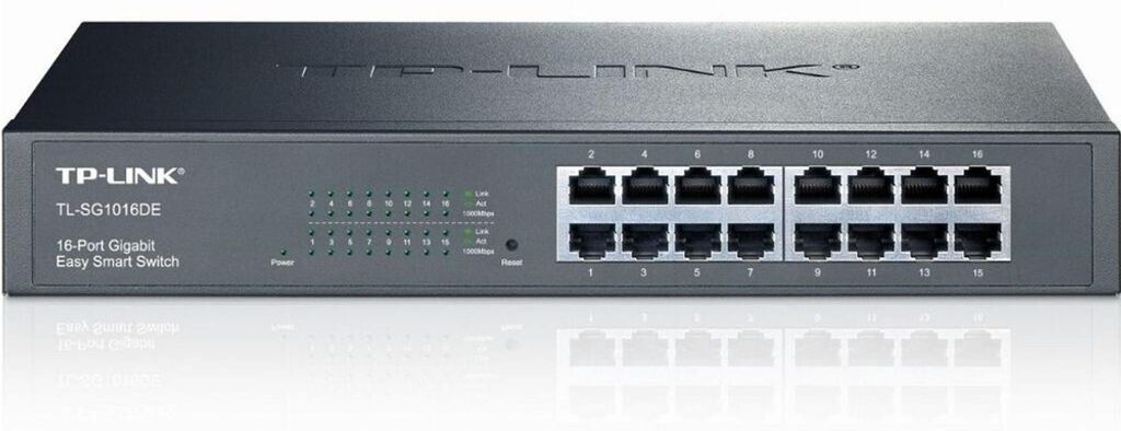 TP-Link 16-Port-Gigabit-Easy-Smart-Switch, Managed, L2, Produktbild 