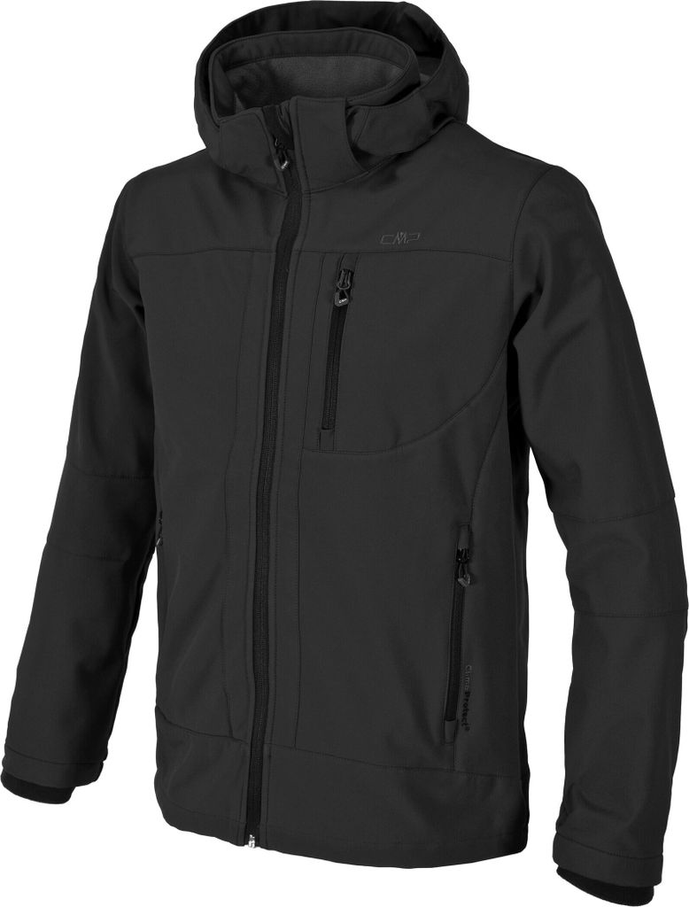 Cmp Man Jacket Zip Hood U901 Nero 52 Sportjacken
