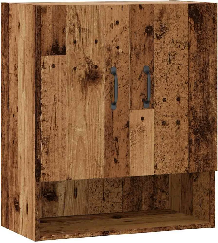 Armadio a muro in legno di recupero 60x31x70 cm in materiale ligneo