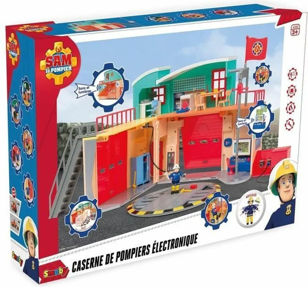 Caserne de Pompiers Smoby : Un Jouet Interactif Complet pour vos Enfants