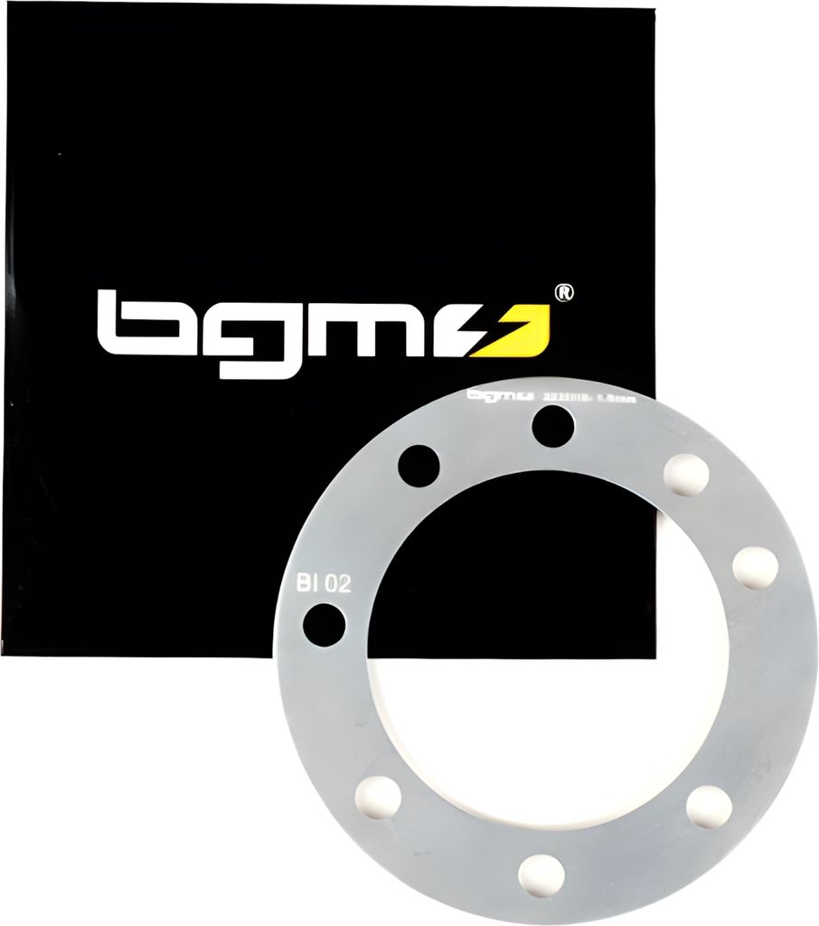 Spacer Zylinderkopf BGM RaceTour Ø 65,0mm 8-fach Verschraubung für Lambretta LI 125-150, LIS, SX 125-150, TV 175 (Serie 2-3), DL / GP 125-150